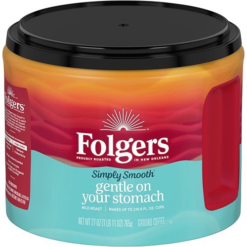 Folgers 30446 Coffee & Tea Simply Smooth Coffee FOL30446 025500304465
