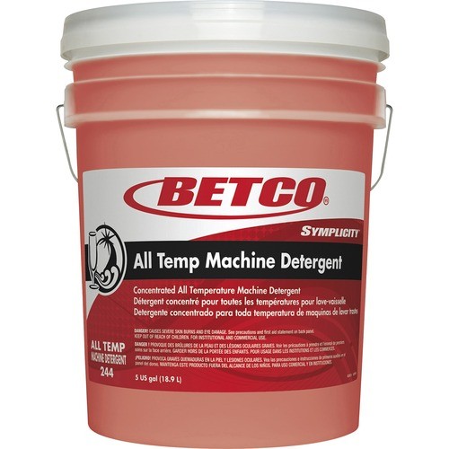 Betco Corp 2447800 Household Cleaners Symplicity All Temp Machine Detergent BET2447800 700427016614