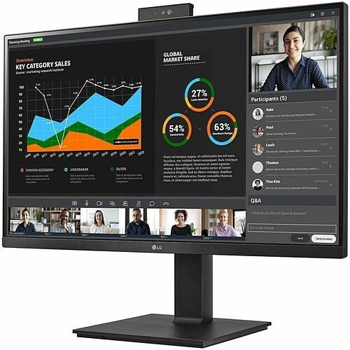 Lg 27BQ75QC-B Monitors Lg Mn 27bq75qc-b 27 Ips 2560x1440 1000:1 16:9 Usb-c Hdmi Dp Retail 27bq75qcb 195174045398