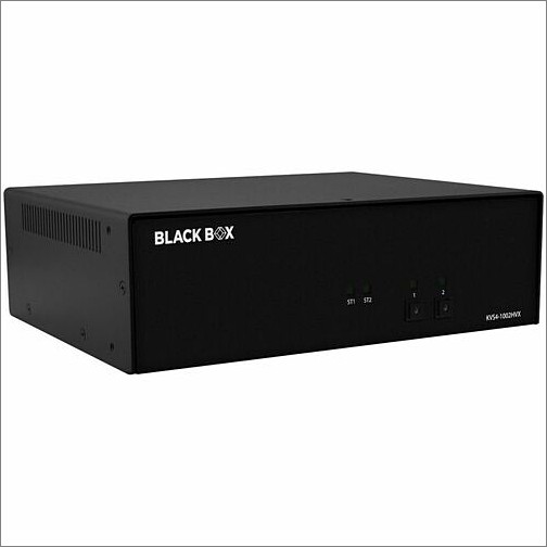 Black Box KVS4-1002HVX KVM Switchboxes Black Box Kvs4-1002hvx Kvm Switchbox - 2 Computer(s) - 1 Local User(s) - 4k - 3840 X 2160 - 7 X Usbh Kvs41002hvx 822088278382