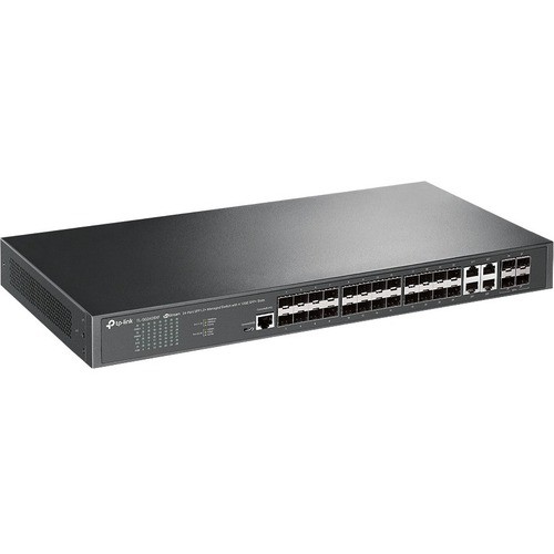Tp Link TL-SG3428XF Switches & Bridges Tp-link Tl-sg3428xf - Jetstreamandtrade; 24-port Sfp L2+ Managed Switch With 4 10ge Sfp+ Slots - 4 Por Tlsg3428xf 840030708213