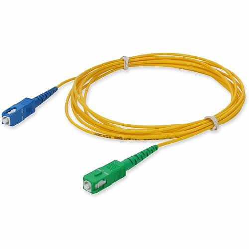 Addon ADD-ASC-SC-7MS9SMF Cables Addon Fiber Optic Simplex Patch Network Cable - 22.97 Ft Fiber Optic Network Cable For Network Devic Addascsc7ms9smf 195285682734