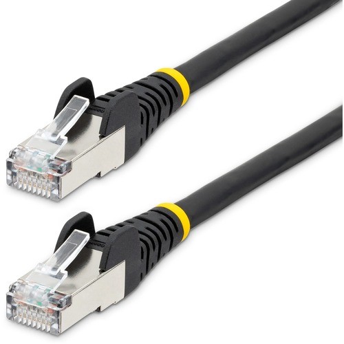 Startech NLBK-35F-CAT6A-PATCH Cables Startech.com 35ft Cat6a Ethernet Cable, Black Low Smoke Zero Halogen (lszh) 10 Gbe 100w Poe S/ftp Sn Nlbk35fcat6apatch 065030896511