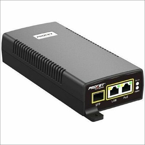 Wisenet SPO-6011 Power Injectors/Splitters 60w Hpoe Injector, Fully Compliant With Ieee802.3af/at, Poe++, Built-in Sfp Slot, Compatible With Xn Spo6011 8801089218490