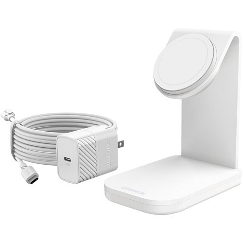 Otterbox-Lifeproof 78-80872 Stands & Cabinets Otterbox Charging Stand With Magsafe Mfi Approved (15w) - 4.60" Height X 3.20" Width X 5.48" Depth - 7880872 840262378482