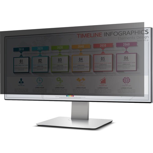 Rocstor PV0031-B1 Protective Screens & Privacy Filters Rocstor Privacyviewandtrade; Premium Privacy Filter For 34" Widescreen Landscape Monitor - For 34" Mon Pv0031b1 810606034633