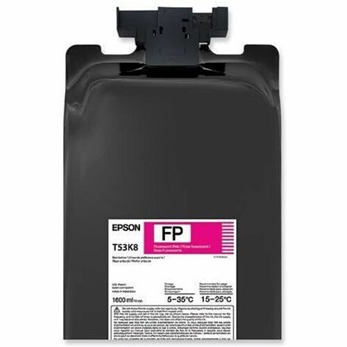 Epson T53K820 Toners & Ink Cartridges Epson Ultrachrome Ds T53k Original Dye Sublimation Ink Cartridge - Dual Pack - Fluorescent Pink - 2  EPST53K820 010343971233