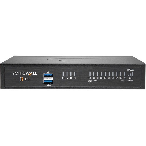 Sonicwall 03-SSC-0738 Network Security & Firewalls Sonicwall Tz470 Network Security/firewall Appliance - Intrusion Prevention - 8 Port - 1000base-t - 2 03ssc0738 758479307389