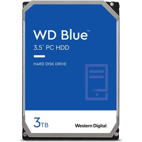 Western Digital WD30EZAX Hard Drives Wd Blue Wd30ezax 3 Tb Hard Drive - 3.5" Internal - Sata (sata/600) - Conventional Magnetic Recording 718037898599