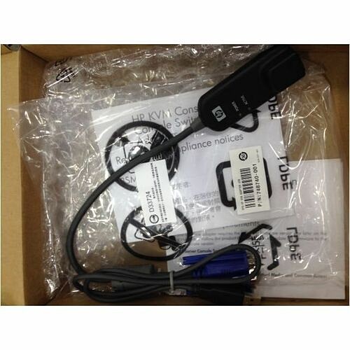Hp 748740-001-RF Connector Adapters Hp Kvm Console Usb Refurbished      Accs - . (748740-001-rf) 748740001rf 