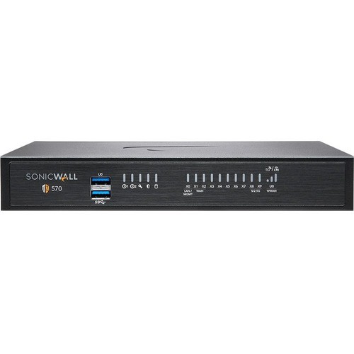 Sonicwall 03-SSC-0736 Network Security & Firewalls Sonicwall Tz570p Network Security/firewall Appliance - Intrusion Prevention - 8 Port - 1000base-t -  03ssc0736 758479307365