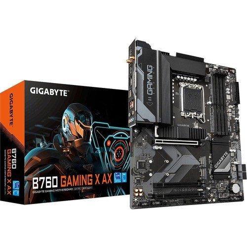 Gigabyte B760 GAMING X AX Motherboards Ultra Durable B760 Gaming X Ax Gaming Desktop Motherboard B760gamingxax 889523035849