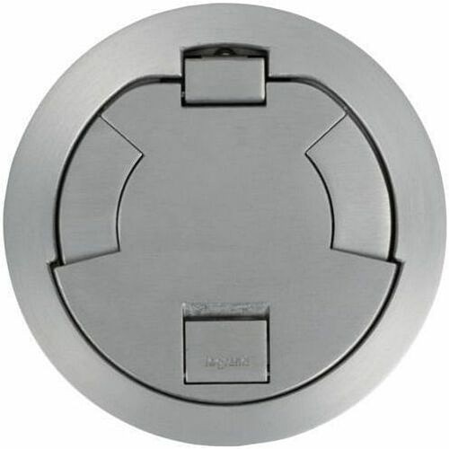 Middle Atlantic 6CTC2AA Cable Management Wiremold 6in Surface Style Cvr Assembly Aa Brushed Aluminum - Poke Thru Cover - 7.25" Length - Brush 656747391774