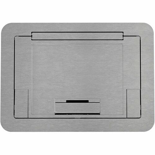 Middle Atlantic EFB45CTAA Cable Management Wiremold Evolution Series Efb45 Floor Box Flush Style Cover With Carpet Insert - Floor Box Cover - B 786564106111