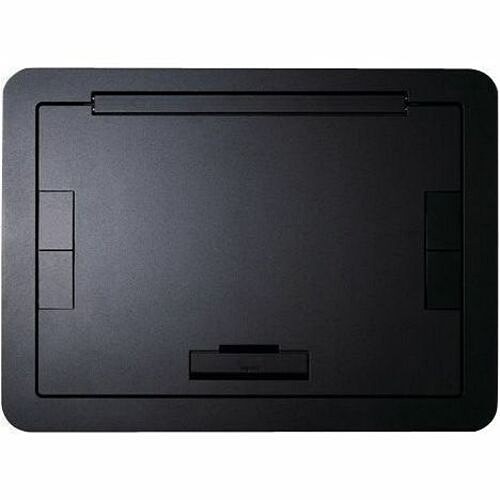 Middle Atlantic EFB6810BTBK Cable Management Wiremold Evolution Series Efb6, Efb8, Efb10 Floor Box Flush Style Cover With Solid Lid - Floor Box C 786564106180
