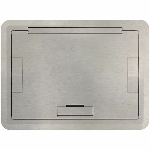 Middle Atlantic EFB6810BTCSN Cable Management Wiremold Evolution Series Efb6, Efb8, Efb10 Floor Box Surface Style Cover With Solid Lid - Floor Box 786564106357