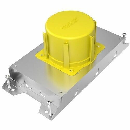 Middle Atlantic RFBA24C4EXT Cable Management Wiremold Rfba Four-inch Small Round Extension Ring - Cable Ring - Yellow - 7.50" Length (rfba24c4ext 786564105541