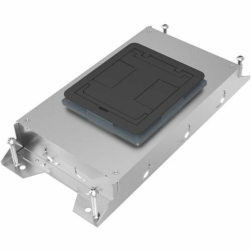 Middle Atlantic RFBA2R25 Cable Management Wiremold Rfba 2-gang Shallow Floor Box - Floor Box - 17.75" Length (rfba2r25) 786564105299