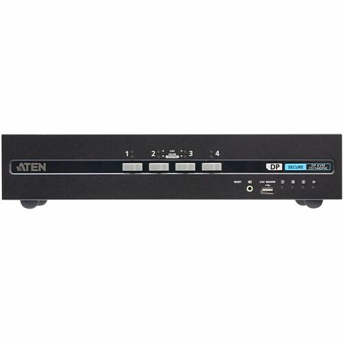 Aten CS1144DP4CUN KVM Switchboxes Aten 4-port Usb Displayport/hdmi Dual Display Universal Secure Kvm Switch Kit With Cac (psd Pp V4.0  672792014949