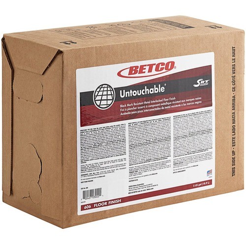 Betco Corp 606B500 Household Cleaners Untouchable With Srt Floor Finish BET606B500 700427030221