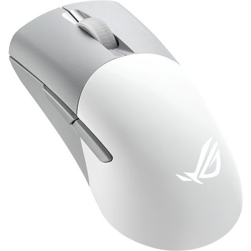 Asus P709ROGKerisWLAimPointWHT Pointing Devices (Mice) Asus Rog Keris Wireless Gaming Mouse - Optical - Cable/wireless - Bluetooth/radio Frequency - 2.40 G 195553762359