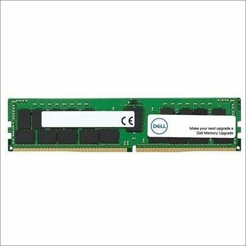 Dell AB214252 Memory/RAM Dell 32gb Ddr4 Sdram Memory Module - 32 Gb - Ddr4-3200/pc4-25600 Ddr4 Sdram - 3200 Mhz Dual-rank Mem 