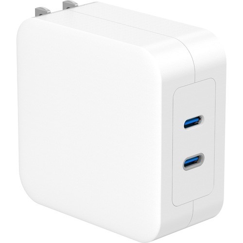 4xem 4XGAN010100WW Power Adapters 4xem 100w Gan Wall Charger Dual Usb-c - White - 1 Pack - 100 W - 120 V Ac, 230 V Ac Input - 5 V Dc/5 841567003741