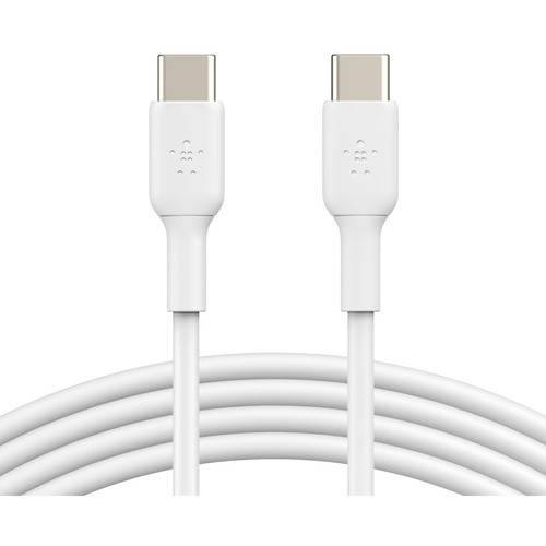 Belkin CAB003BT2MWH Cables Belkin Usb-c To Usb-c Cable (2m / 6.6ft, White) - 6.60 Ft Usb-c Data Transfer Cable For Ipad Mini, S 745883788262