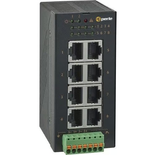 Perle Systems 07017360 Switches & Bridges Perle Ids-108ge Ethernet Switch - 8 Ports - Gigabit Ethernet - 10/100/1000base-t - 2 Layer Supported 679202173609