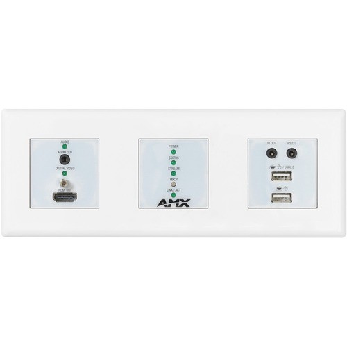 Harman Pro AMX-N26D012 Faceplates & Mounting Boxes Amx Nmx-dec-n2625-wp Decoder Wallplate - 1 X Hdmi Port(s) (amx-n26d012) Amxn26d012 718878035146
