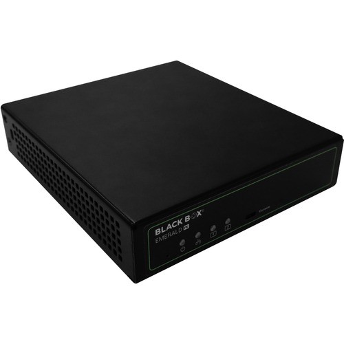 Black Box EMD2002PE-DP-T KVM Consoles/Extenders Emeraldandreg; Pe Kvm-over-ip - Displayport, Usb 2.0, Audio, Dual Network Ports Rj45 And Sfp - 328 Ft  Emd2002pedpt 822088279488