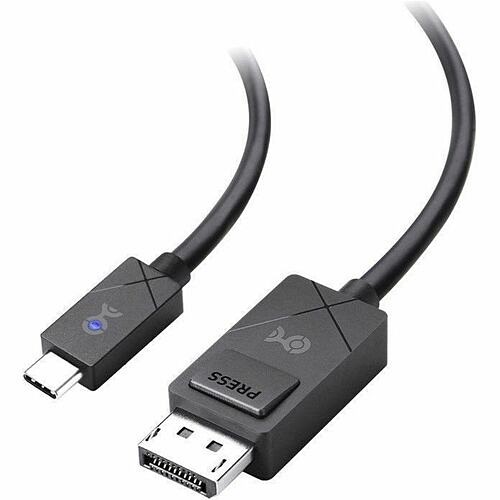 Cable Matters 201536-BLK-6 Cables Cable Matters Displayport/usb-c Audio/video Cable - 6 Ft Displayport/usb-c A/v Cable For Audio/video 201536blk6 818707021774