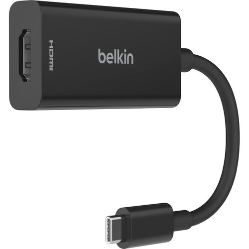 Belkin AVC013btBK Connector Adapters Belkin Usb-c To Hdmi 2.1 Adapter (8k, 4k, Hdr Compatible) - 1 X Usb Type C - Male - 1 X Hdmi 2.1 Dig 745883843077