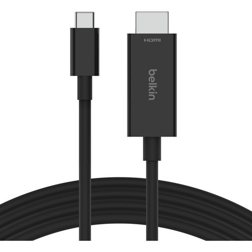 Belkin AVC012BT2MBK Cables Belkin Usb-c To Hdmi Cable - 6.56 Ft Hdmi/usb-c A/v Cable For Chromebook, Macbook, Pc, Display, Note 745883843060