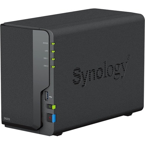 Synology DS223 NAS Servers Synology Diskstation Ds223 San/nas Storage System - 1 X Realtek Rtd1619 Quad-core (4 Core) 1.70 Ghz  846504004775