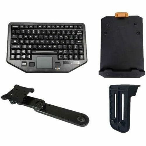 Havis PKG-KBM-104-1 Keyboards & Keypads Havis Keyboard - Cable Connectivity - Usb Interface - Rugged - Docking Station - Fingerprint Reader  Pkgkbm1041 840056721685