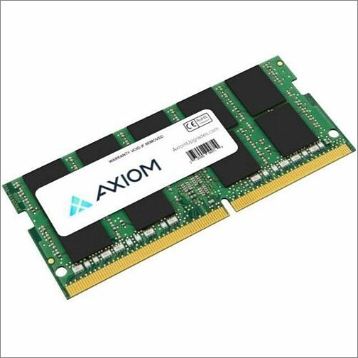 Axiom Memory AXG1078101427/1 Memory/RAM Axiom 32gb Ddr5 Sdram Memory Module - For Notebook - 32 Gb - Ddr5-4800/pc5-38400 Ddr5 Sdram - 4800 M Axg10781014271 840177853548