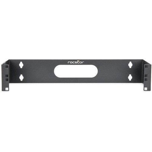 Rocstor Y10E035-B1 Rack Equipment 2u 19in Wall Mount Bracket - For Patch Panels - Hinged Wall Mounting Bracket - Maximum Load Capacity Y10e035b1 810606039720