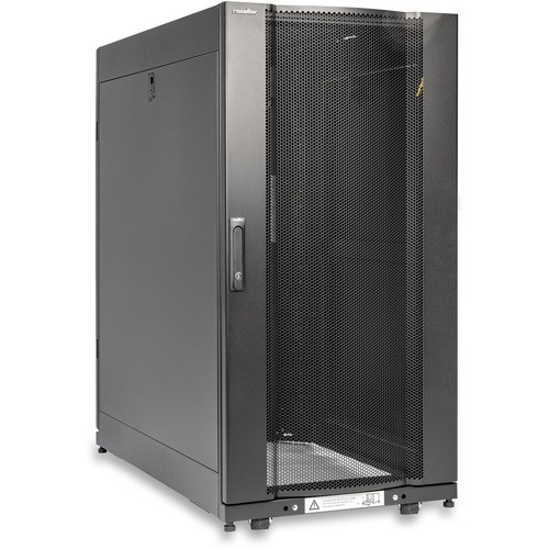 Rocstor Y10E038-B1 Rack Equipment Solidrack R3104 Premium 24u Rack Enclosure Cabinet - Includes Doors And Side Panels - 3300 Lb Static L Y10e038b1 810606039751