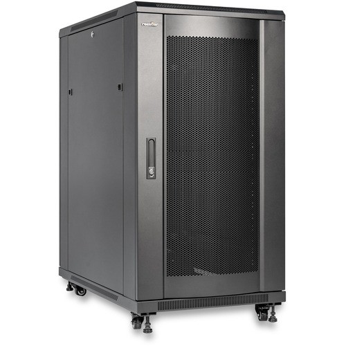 Rocstor Y10E040-B1 Rack Equipment Solidrack R3110 Premium 22u Rack Enclosure Cabinet - 4-post Adjustable Depth (6" To 34.25") - Includ Y10e040b1 810606039775