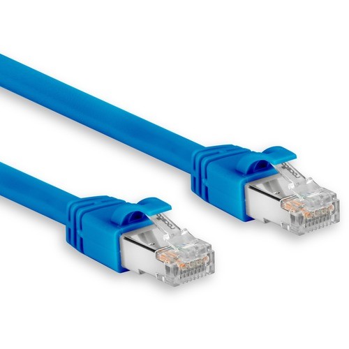 Rocstor Y10C626-BL Cables Rocstor Cat.6a Patch Network Cable - 50 Ft Category 6a Network Cable For Network Device, Poe-enabled Y10c626bl 810606039454