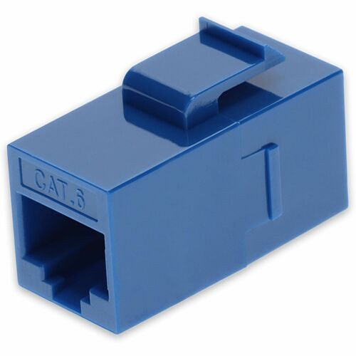 Addon ADD-CAT6CPLR-BE Connector Adapters Addon Cat6 Rj-45 (female) To Rj-45 (female) Blue Inline Coupler - 1 X Rj-45 Network - Female - 1 X R Addcat6cplrbe 195285725912