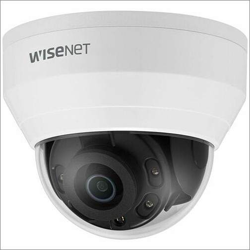 Wisenet QND-8010R/KAP Surveillance/Network Cameras Wisenet Qnd-8010r 5 Megapixel Network Camera - Color - Dome - White - Taa Compliant - 65.62 Ft Infra Qnd8010rkap 