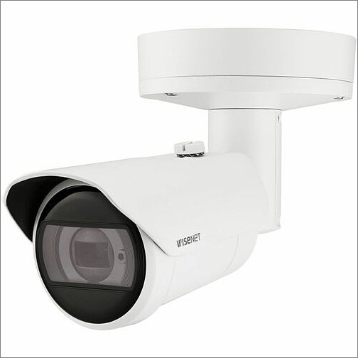 Wisenet XNO-C7083R/KEX Surveillance/Network Cameras Hanwha Techwin Xno-c7083r 4 Megapixel Network Camera - Color - Bullet - Taa Compliant - 131.23 Ft In Xnoc7083rkex 