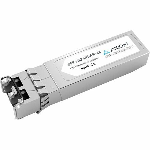 Axiom Memory SFP-25G-ER-AR-AX Switch Modules Axiom 25gbase-er Sfp28 Transceiver For Arista - Sfp-25g-er-ar - For Data Networking, Optical Network Sfp25gerarax 840177863141