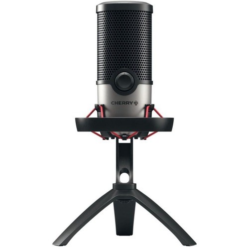 Cherry JA-0710 Microphones Cherry Um 6.0 Advanced Wired Microphone - Silver, Black - 8.20 Ft - 20 Hz To 20 Khz - Cardioid, Omni Ja0710 840183606169