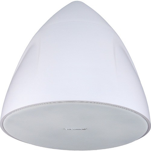 Crestron 6506406 Speakers Saros 6.5" 2-way Pendant Speaker, White Textured, Single 