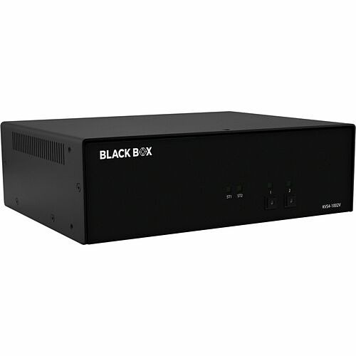 Black Box KVS4-1002V KVM Switchboxes Black Box Secure Niap 4.0 Certified Kvm Switch - Displayport - 8 Computer(s) - 4k - 3840 X 2160 - 4  Kvs41002v 822088278399