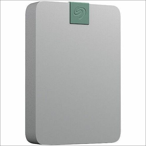 Seagate STMA5000400 Hard Drives Seagate Ultra Touch Stma5000400 5 Tb Portable Hard Drive - External - Pebble Gray - Usb 3.0 - 2 Year 763649177518