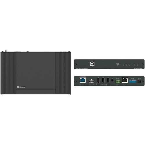 Kramer Electronics EXT3-POE-XR-R Video Consoles/Extenders Kramer Ext3-poe-xr-r Video Extender Receiver - 1 Input Device - 328.08 Ft Range - 2 X Network (rj-45 Ext3poexrr 